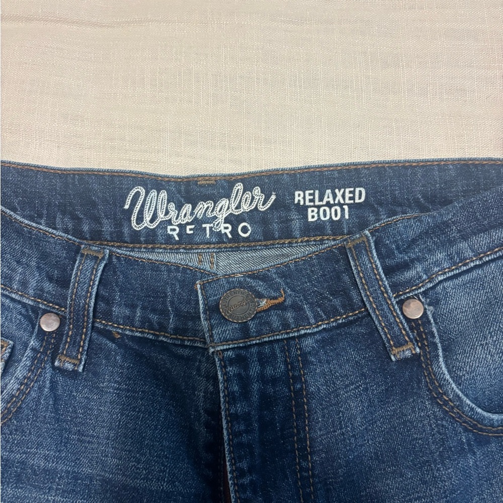 Wrangler Retro Blue Denim Jeans